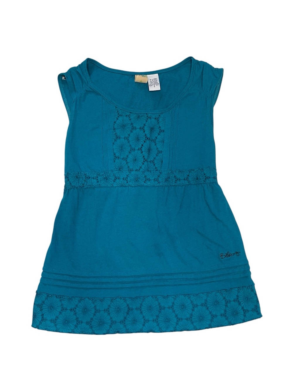 Y2K Billabong Teal Tank Top